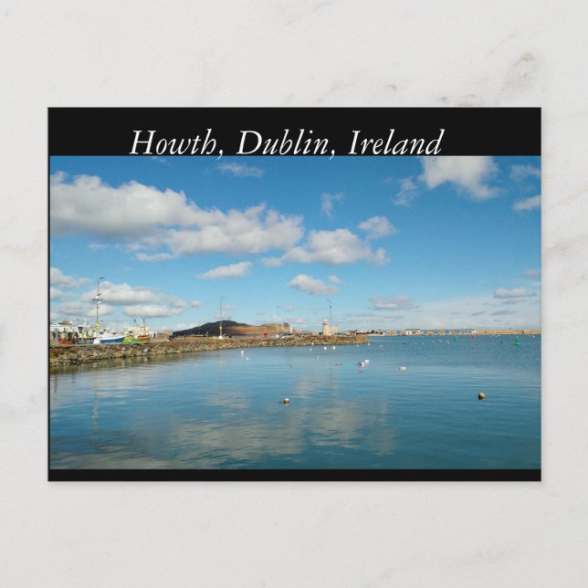 Howth, Dublin, Ireland Postcard (Front)