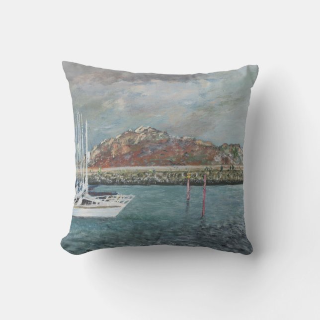 Howth Ireland.26/10/2001 Throw Pillow (Front)