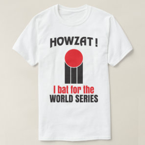 Howzat! Cricket I Bat World Series Retro 70's Tee