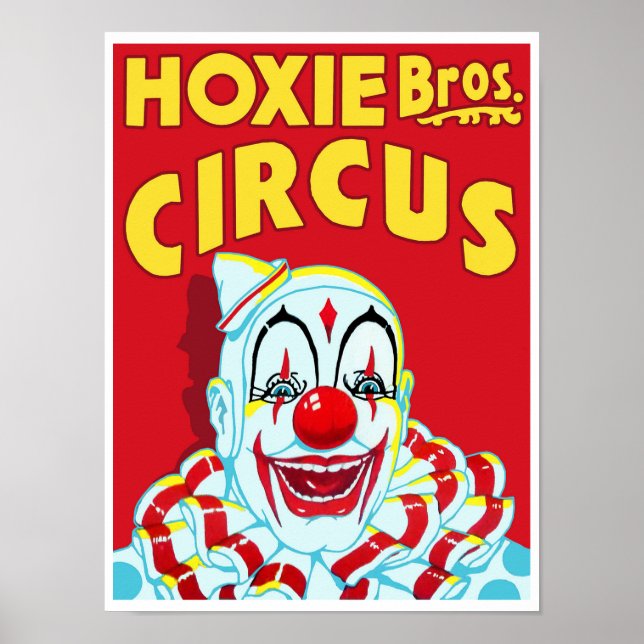 Hoxie Bros. Circus Poster (Front)