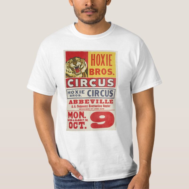 Hoxie Bros. Circus T-Shirt (Front)