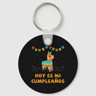 Hoy Es Mi Cumpleanos Pinata Birthday Cinco De Mayo Keychain