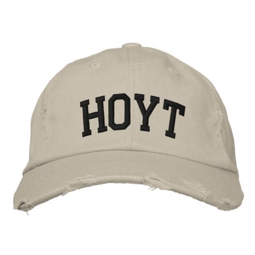 Hoyt Embroidered Hat