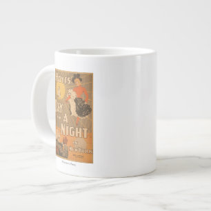 Hoyt's A day and a night in New York City Play Large Coffee Mug