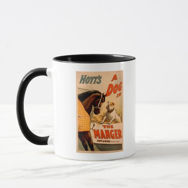Hoyt's A dog in the Manger Theatre Poster Mug (Left)
