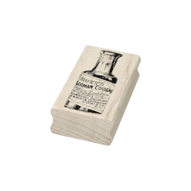 Hoyt's German Cologne Bottle Vintage Art Stamp (Stamp)