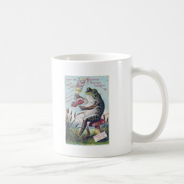 Hoyt's German Cologne Frog Coffee Mug (Right)