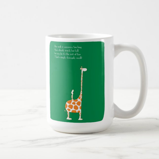 HP2129 Giraffe Poem Coffee Mug (Right)