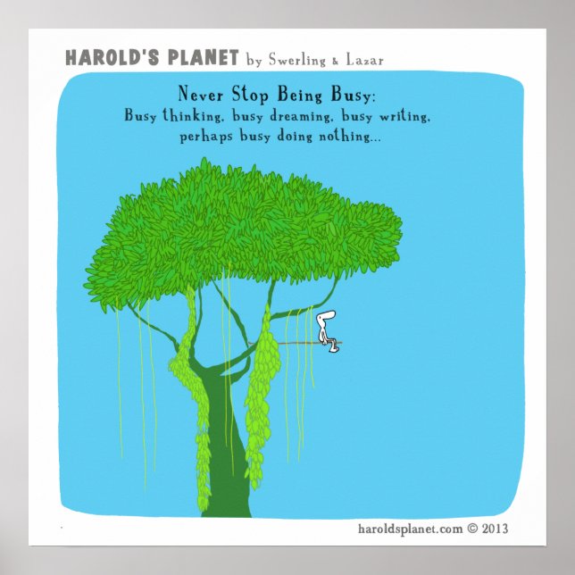 HP5015 Harold's Planet Poster (Front)