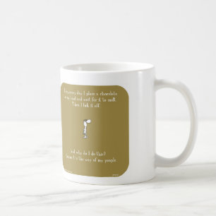 HP5151, "Harold's planet" chocolate, head, melt, l Coffee Mug