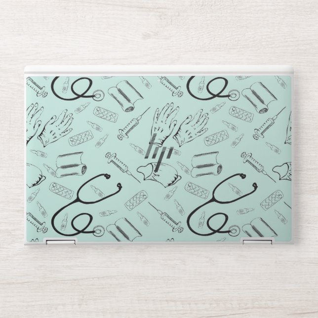 HP EliteBook X360 1030 G3/G4 HP Laptop Skin (Front)