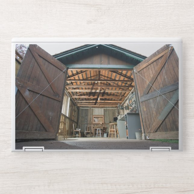 HP Garage Laptop Skin (Front)