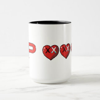 HP heart emote mug