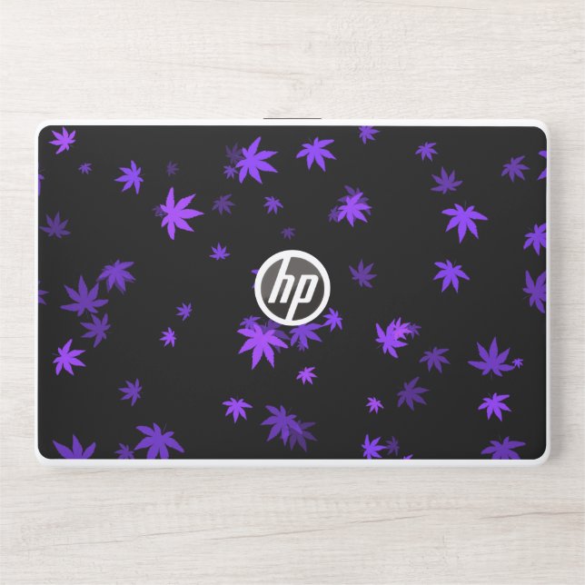 hp laptop colorful sticker backcover skin (Front)
