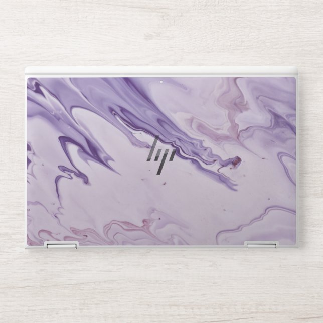 Hp laptop lavender stickers&skins HP laptop skin (Front)