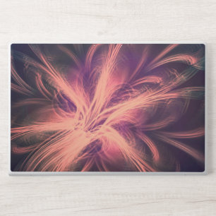 HP Laptop Skin Fractal Light Purple Palette