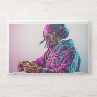 HP Laptop Skin Gaming Skull Laptop Sticker 