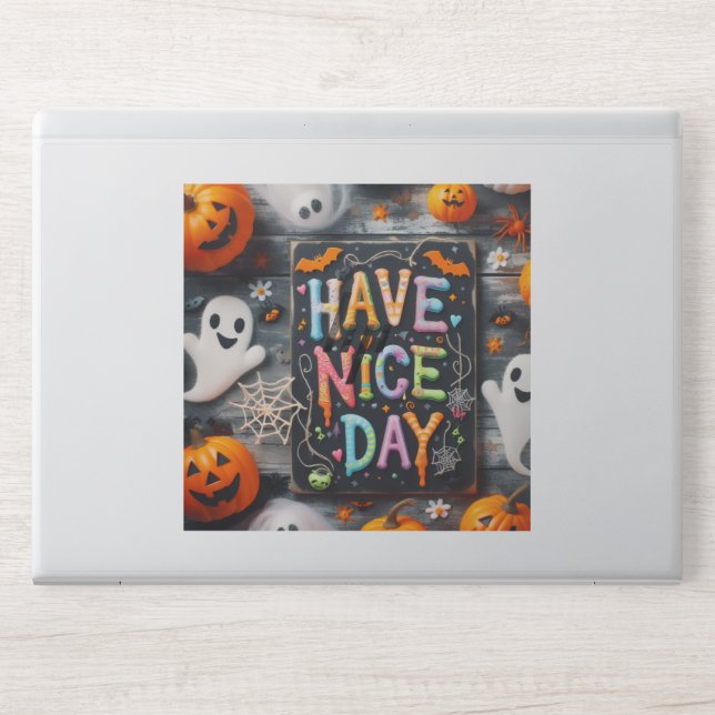 HP Laptop skin Halloween (Front)