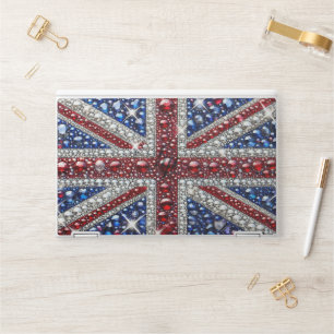 HP laptop skin with British Colors
