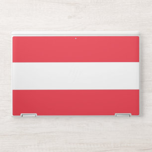 HP laptop skin with flag of Austria