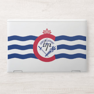 HP laptop skin with flag of Cincinnati, USA