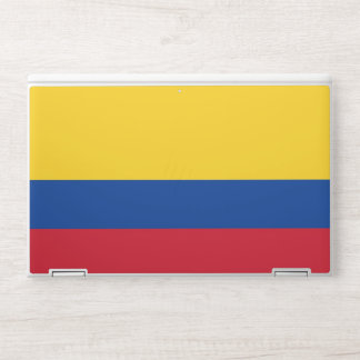 HP laptop skin with flag of Colombia