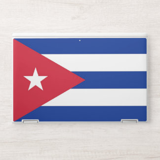 HP laptop skin with flag of Cuba