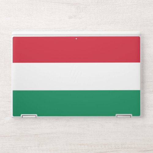 HP laptop skin with flag of Hungary