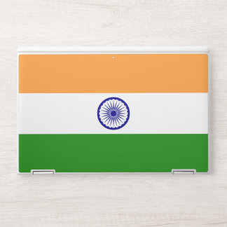 HP laptop skin with flag of India