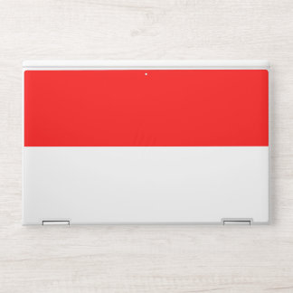 HP laptop skin with flag of Indonesia