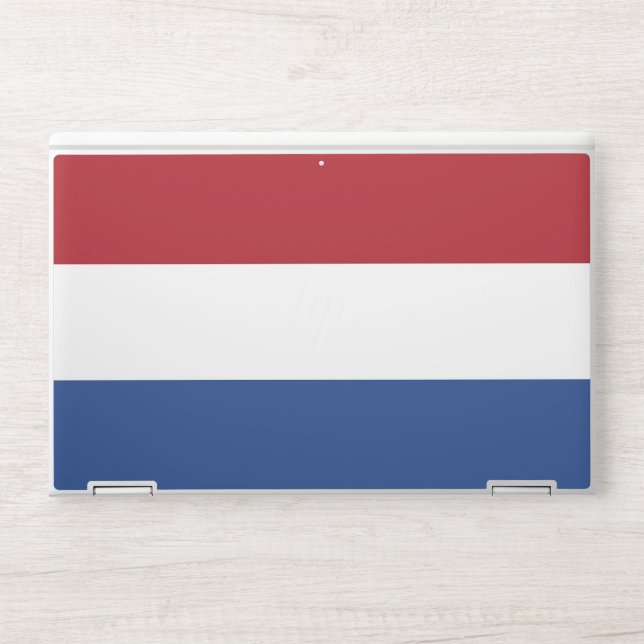 HP laptop skin with flag of Netherlands (Front)