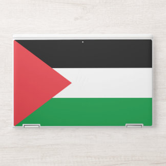 HP laptop skin with flag of Palestine