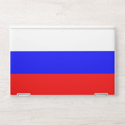 HP laptop skin with flag of Russia