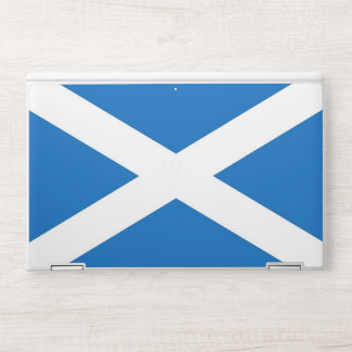 HP laptop skin with flag of Scotland, UK