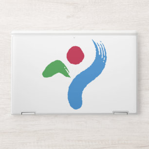 HP laptop skin with flag of Seoul, South Korea