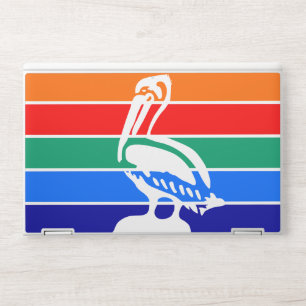 HP laptop skin with flag of St. Petersburg