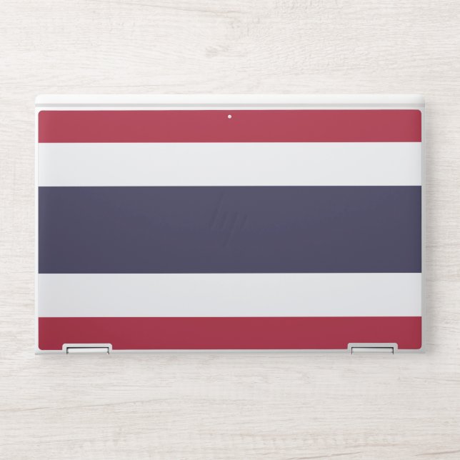 HP laptop skin with flag of Thailand (Front)