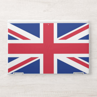 HP laptop skin with flag of United Kingdom