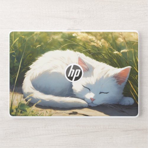 HP laptop Skin with new cat design 