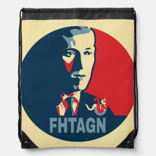 Hp Lovecraft FHTAGN Hope Style Drawstring Bag