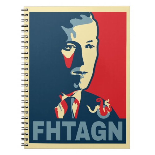 Hp Lovecraft FHTAGN Hope Style Notebook