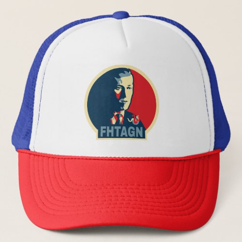 Hp Lovecraft FHTAGN Hope Style Trucker Hat