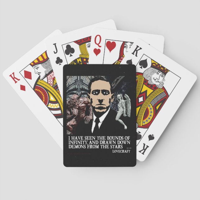 HP LOVECRAFT PLAYING CARDS (Back)