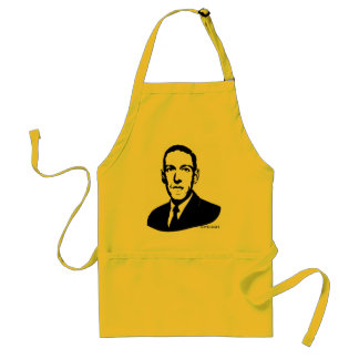 HP Lovecraft Portrait Adult Apron