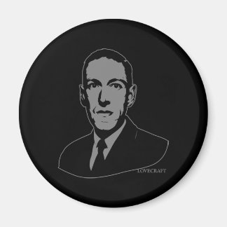HP Lovecraft Portrait Magnet