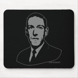 HP Lovecraft Portrait Mousepad