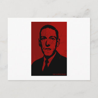 HP Lovecraft Portrait Postcard