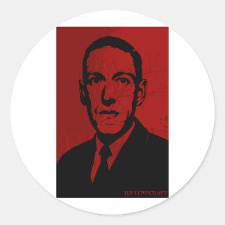 HP Lovecraft Portrait Sticker