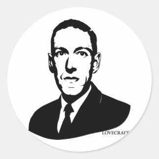 HP Lovecraft Portrait Sticker