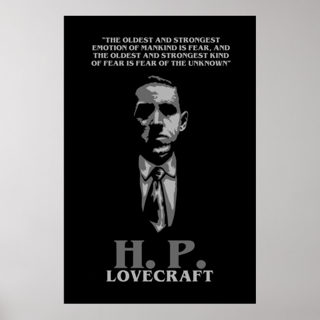 HP Lovecraft Poster (Front)